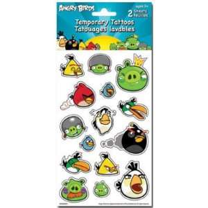  (6x6) Angry Birds Temporary Tattoos