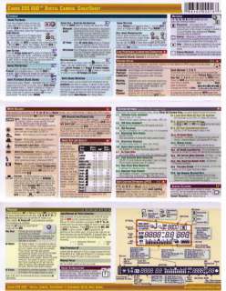 Wiley Digital Field Guide for Canon EOS 60D with Cheat Sheet  