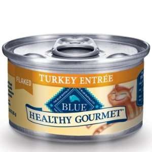  Blue Buffalo Healthy Gourmet Flaked Turkey Entree Adult Canned Cat 