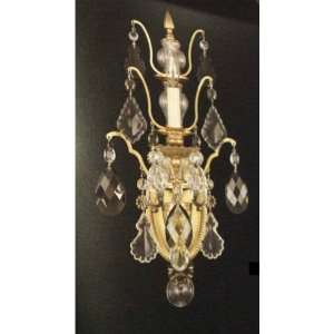   Antique Silver/Black Diamond Bordeaux Single Up Lig