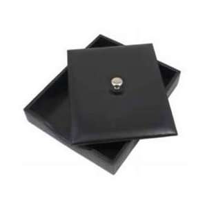  Bosca Letter Tray With Lid Black Old Leather Office 