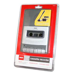 RCA Cassette Recorder RP 3504 Shoebox Tape Recorder NEW 044476078941 