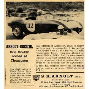  1958 Ad Arnolt Bristol Bolide Race Car Hal Stetson Mass 