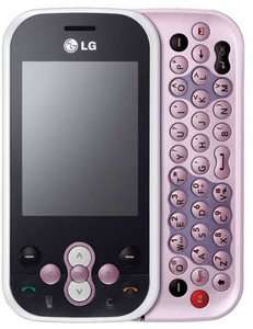 LG KS360   Pink Unlocked Cellular Phone  
