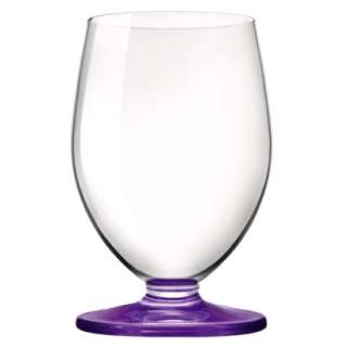   Tulip Beverage Glass Set of 12, Violet Stem.Opens in a new window
