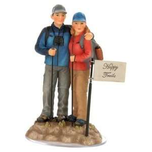  Hiking Couple Cake Topper