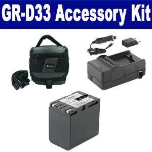  JVC GR D33 Camcorder Accessory Kit includes SDBNV428 Battery 