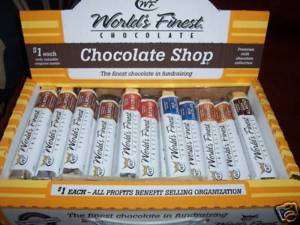 Worlds Finest Chocolate Bars 50 Bar Variety Box  