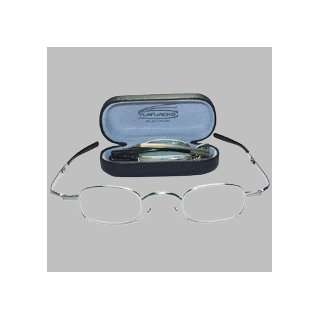   Reading Glasses, 1.0 Magnification/Diopter, Silver Electronics