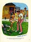 1970 Vintage Golf Cartoon Was That Three or Four Strokes Mr. items 