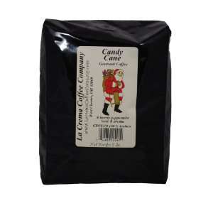 La Crema Coffee Old Santa, Candy Cane, 2 Pound Package  