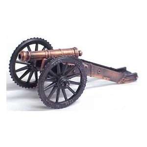    Miniature Revolutionary War Cannon Metal Figurine 