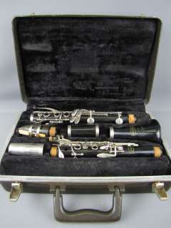 Vintage Bundy Selmer Co USA Clarinet Resonite w/ Case  