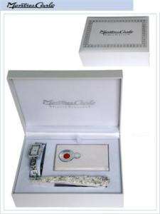 Montres Carlo Women watch Gift set with Hair Clip  