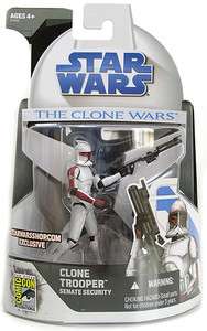   Wars The Clone Wars Clone Trooper Senate Security Action Figure  