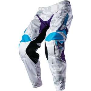 One Industries Napalm Mens Carbon Dirt Bike Motorcycle Pants   White 