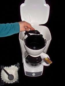 NEW MR.COFFEE MAKER 12 CUP SWITCH W/BASKET FILTER WHITE  