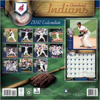  Sports MLB Cleveland Indians 2012 Wall Calendar 1436085489  