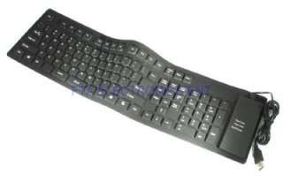 NEW USB and PS/2 Silicone Flexible Keyboard 110 Kyes  
