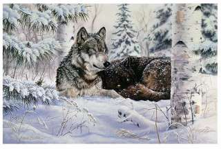 Mark Daehlin S/N Large Wolf print HEART AND SOUL  