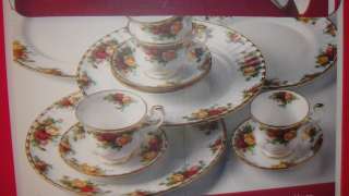   ALBERT OLD COUNTRY ROSES 12PC PLACE SETTING DINNERWARE SET NEW IN BOX