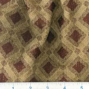  54 Wide Chenille Fabric Lattice Chocolate By The Yard 