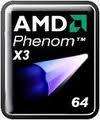  AMD Phenom X3 8550 Triple Core CPU PROCESSOR HD8550WCJ3BGH SOCKET AM2