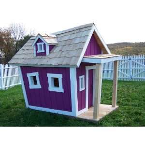  Kids Crooked House   Deluxe Playhouse Toys & Games