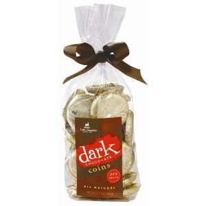 Dark Chocolate Coins Bag Grocery & Gourmet Food