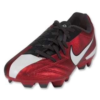 Nike T90 Shoot IV FG Junior Soccer Cleat Red NEW COLOR Youth Sizes 