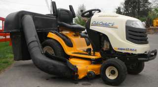 USED Cub Cadet Super LT1554 Tractor with Bagger  