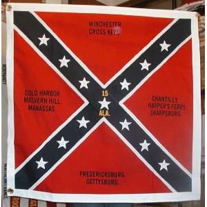 Civil War Confederate Flag15th Alabama Infantry