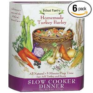 Delicae Pantry Homemade Turkey Barley Slow Cooker Dinner 9 Ounce Boxes 