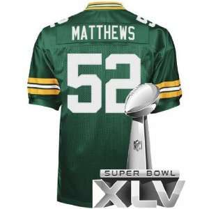  NFL Jerseys #52 Clay Matthews III GREEN Authentic Football Jersey 
