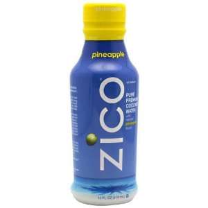 Coconut Water   Hydration & Replenishment Pineapple 12 Bottles (14oz)
