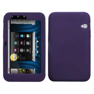 SOLID PURPLE FACEPLATE HARD CASE COVER 4 DELL STREAK 7  