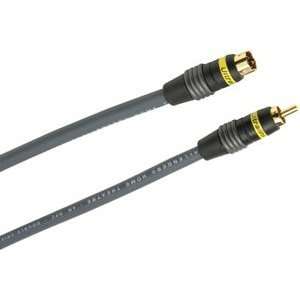   High Performance Composite to S Video Signal Conversion Cable (2m