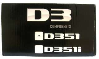 D351 DIAMOND AUDIO NEW 5.25 CAR COMPONENT SPEAKERS MIDS TWEETERS 