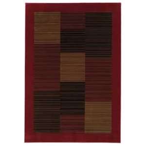   Hamptons Red 07664981 Contemporary 53 Area Rug