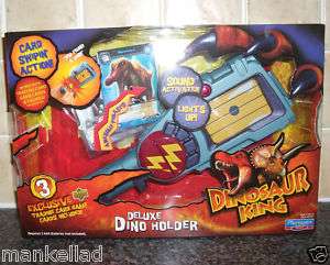 DINOSAUR KING DELUXE DINO HOLDER TRADING CARD GAMES CARD FIGURES SOUND 