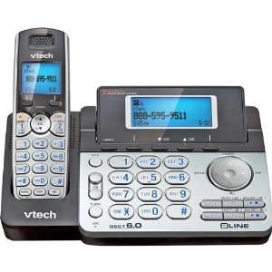  Dect 6.0 Cordless 2 Line Phone With Caller Id Wifi 