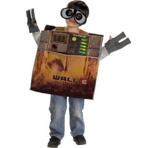 DISNEY WALL E 3D ROBOT CANDY CATCHER COSTUME 4 6 NEW  