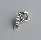 SNORKEL MASK FLIPPER DIVING SWIMMING CHARMS CHARM 925 STERLING SILVER