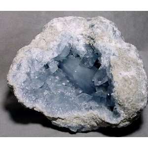  Celestite Natural Geode Crystal Madagascar