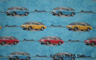 Chevrolet Corvette Chevy Car Boy Curtain Valance NEW  