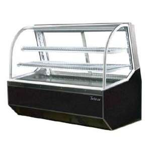 Turbo Air TD 4R Curved Glass Deli Case Sloped Rear Doors For Product 