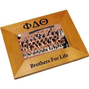  Phi Delta Theta Wood Picture Frame 