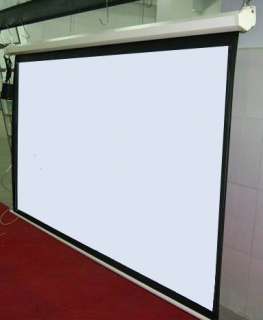 electric motorized projection screen nominal diagonal 110 96 x 54