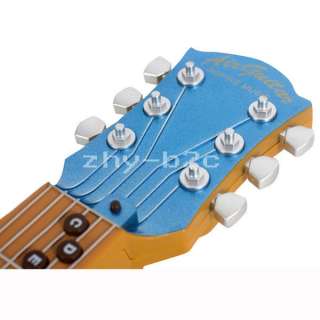 IR Electronic Music Air Guitar Toy Gift for Kids BLUE GA4  