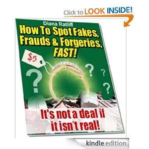Collectibles How to Spot Fakes, Frauds and Forgeries, Fast Diana 